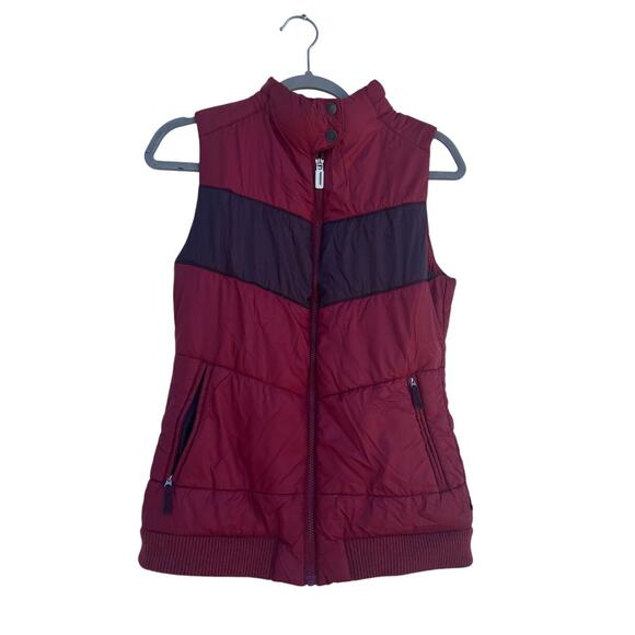Smartwool Bomber Vest, Women's, Merino Wool, Smartloft, Masala Red, Sz S - Picture 1 of 4